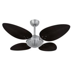 Ventilador De Teto Volare Office Petalo Quad Tabaco 127v