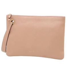 Bolsa Carteira Clutch Feminina Couro Bovino Mariart Azaleia