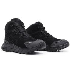 Tênis Adventure Thunderstorm Bota Couro Plamilha em Gel Solado Coturno Trilha Trekking Aventura-Unissex