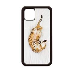 Capa fotográfica de gato Ocelot para iPhone 11 Pro Max para Apple Mobile Case