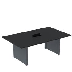 Mesa de Reunião 2000x1400 Mrcpb2014pp Preto/Grafito