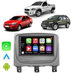 Kit Central Multimidia Android Auto Carplay Palio Strada Siena 2012 20