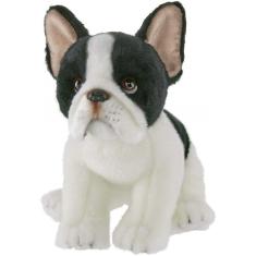 Boneco de Pelúcia Bulldog Francês Bearington Oliver, 33 cm