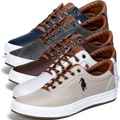 Kit 5 Tenis Masculino Da Polo Open Original