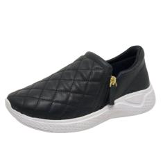 Tenis Feminino Slip On Casual Comfortflex Conforto