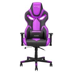 Cadeira Gamer MX9 Giratoria Preto/Roxo - mymax