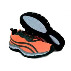 Tênis Feminino Caminhada Lege 22 Confortável Leve e Macio Cor Laranja 