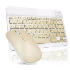 Teclado E Mouse Bluetooth Para Tablet Galaxy A8 X200 - FAM