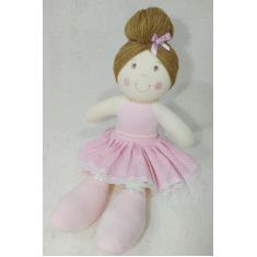 Boneca Bailarina 50cm saia com estampas variadas, nichos, decoração qu