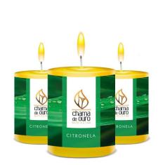 Kit 3x Vela Aromática Vela Perfumada - Várias Opçoes Perfume Aromatera