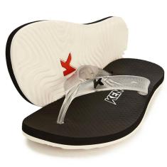 Chinelo Kenner New Summer Masculino - Preto e Cinza - 43-Masculino