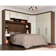 Guarda Roupa Casal Modulado Brenda 3 Peças - Móveis Arapongas