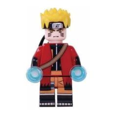Boneco Blocos De Montar Uzumaki Naruto Modo Sennin