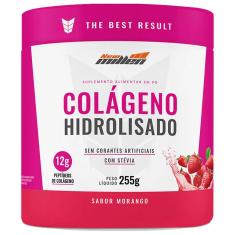 Colágeno Hidrolisado - 255G Morango - New Millen