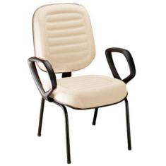 Cadeira Para Escritório Diretor Gomada Linha Blenda Bege