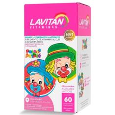 Lavitan Kids Comp. Mastigável 60 Caps - Tutti Frutti - Cimed