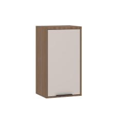 Armário Aéreo De Cozinha 40cm 1 Porta Aspen Luciane Móveis Vanilla/beige