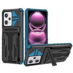 Zoeirc Capa para Redmi Note 12 Pro 5G Capa/Note 12 Pro Speed/Poco X5 Pro 5G Capa carteira com suporte para cartão destacável, capa protetora resistente à prova de choque para Xiaomi Redmi Note 12 Pro