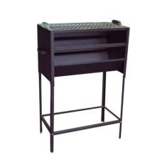 Churrasqueira Popular Abaulada Fechada com Grelha