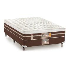 Cama Box Casal Castor Silver Star Air Double Pocket Hibrido 138x188x61