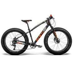 Bicicleta GTS Fat Bike Tsi 7 Aro 26 com Freio a Disco Hidráulico Cambio GTSM1 TSI 7 Marchas e Quadro-Unissex
