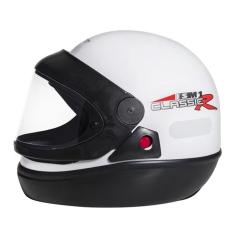 Capacete San Marino Classic Moto Fechado Automático Motoboy-Unissex