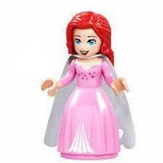 Boneco Blocos De Montar Coleção Princesas - Princesa Ariel