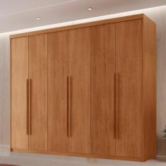 Guarda Roupa Casal 6 Portas 2 Gavetas MDF Veracruz - Rufato