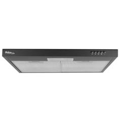 Depurador de Ar Philco Slim 60cm Preto PDR60P  220 Volts, Preto, 220V