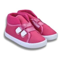 Tênis Keto Baby Infantil Cano Alto Calce Fácil Menina-Feminino
