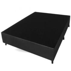 Base Box Para Colchão Casal Itaflex 1,38x1,88x0,39 Preto