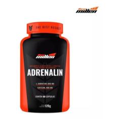 Adrenalin 60Caps Termogênico Com L-Carnitina - New Millen