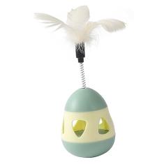 Cat Supplies Cat Toys Brinquedo Com Quebra-cabeça de Alimentador Lento de Penas para Estimulação Mental e Maior Interação Design Estável Feito Com Excelente Material Pp (gato