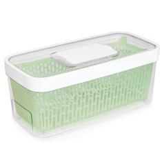 Pote Retangular Com Filtro De Carvão 4,7 Litros Greensaver Oxo