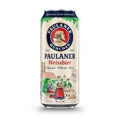 Cerveja Alemã Paulaner Weissbier München German Lata 500ml