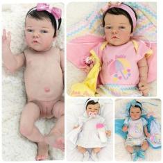 Bebe Bonecas Atticus Menina Reborn  + Bolsa Maternidade - Ana dolls