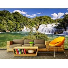 Papel de Parede Paisagens Cachoeira 07 - 2,40 X 3,10 - Voce Decorando