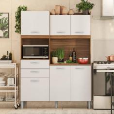 Cozinha Compacta 6 Portas 2 Gavetas Harmonia Demóbile