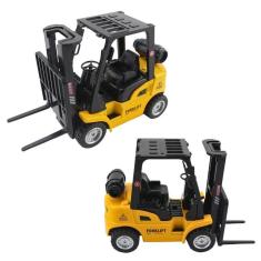 Empilhadeira Miniatura De Metal 1/32 Com Fricção Forklift