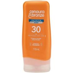 Cenoura e Bronze Protetor Solar Fps 30 110Ml E