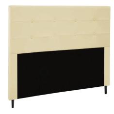 Cabeceira Luna Para Cama Box Queen 160 Cm material sintético D'Rossi -