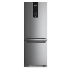 Geladeira Brastemp Frost Free Inverse A+++ 479 litros cor Inox com Super Capacidade e Smart Flow - BRE58FK 220v