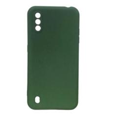 Capa Capinha Case Samsung Galaxy A01 Silicone Aveludada com proteção d