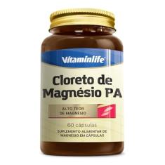 Vitaminlife Cloreto De Magnésio Pa - 60 Caps