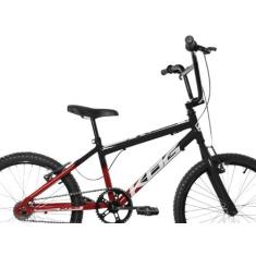 Bicicleta Infantil Passeio Aro 20 KOG CrossX Freio V-Brake, Vermelho c