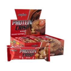 Barra de Proteína Integralmedica Protein Crisp 540g 12 unidades, Peanu