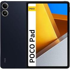 Xiaomi Poco Pad Tablet de 12,1 polegadas, 8 GB de RAM + 256 GB de ROM, tablet Android WiFi, resolução de 2560 x 1600, tela de 120 Hz, bateria de 10000 mAh, carregamento rápido de 33W (Azul)