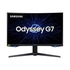 Monitor Gamer Curvo Samsung Odyssey 27&quot; WQHD 240Hz 1ms HDMI Display Port USB série G7 LC27G75TQSLXZD