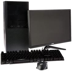 PC Gamer completo com Monitor 19.5" Intel Core i5 3.40Ghz (Geforce GT 710 2GB) RAM 8GB HD 500GB mouse teclado e mousepad EasyPC Stunning