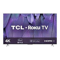 Smart TV LED 50" Ultra HD 4K TCL Roku 50RP630 Comando de Voz HDR 4 HDMI 1 USB Wi-Fi